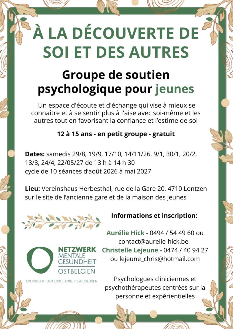 Affiche groupe jeunes 2026-2027