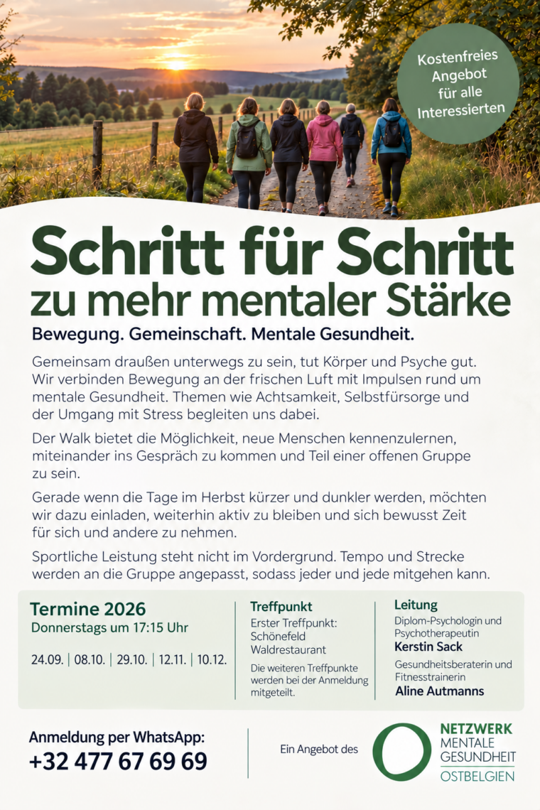 Flyer Walkinggruppe